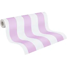 A.S. Création Little Love Streifentapete 53 cm x 10 m rosa/weiß 381481