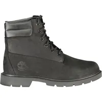 Wasserdichter Damen-Schnürstiefel in Schwarz mit Kontrastdetails - Schwarz - 41