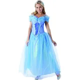 Rubies Disney Cinderella Damenkostüm: Live Action Movie Kleid (M)