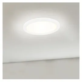 Briloner Slim LED Deckenleuchte 12W rund weiß