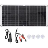 17w 18v 0,94a Flexibles Monokristallines Solarbatterie-panel-set Mit Usb-anschluss Für Wohnmobile, Boote Und Schiffe.