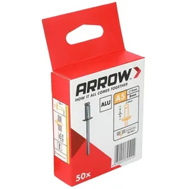 arrow tool group Blindniete Alu Ø 5 mm x 8 mm 50 Stück