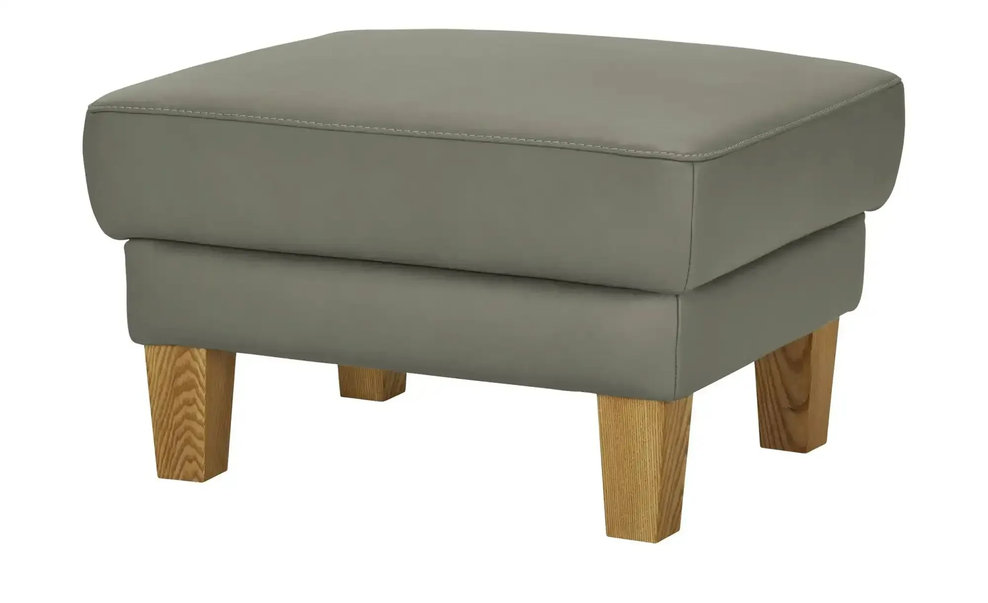 Ravensberger Werkstätten Hocker Leder RW-Select , grau , Maße (cm): B: 59 H: 44 T: 69.0