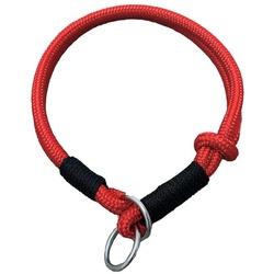 Hummelt® Hunde-Halsband Mit Zugbegrenzung rot S-M