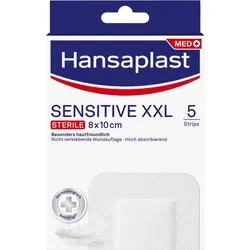 Hansaplast Wundverband Steril Sensitive 8x10cm 5 ST