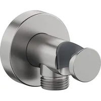 Duravit Wandanschlussbogen Edelstahl gebürstet
