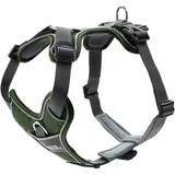 Hunter Divo Hundegeschirr Grün/Grau L-XL
