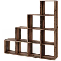 Vicco Treppenregal 142,5 x 29 x 143 cm Antikholz
