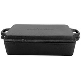 GAUMENKICK Kasserolle 2in1 Gusseisen in schwarz - 1 Liter | Gr.: onesize