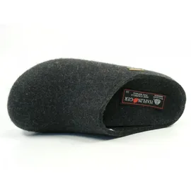 HAFLINGER Grizzly Michl Herren Hauspantoffeln, graphit,