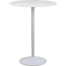 VCM Actona Bartisch Malta Ø 80 cm Keramik Weiß