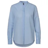 Boss ORANGE Klassische Bluse »C_Befelize_21« Chambray Qualität, Stehkragen BOSS ORANGE Light/Pastel Blue450