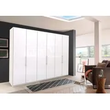 Wiemann Falttürenschrank »Loft«, Glasfront weiß weiß, , 98961348-0 B/H/T: 300 cm x 216 cm x 58 cm