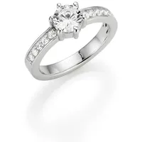 GIORGIO MARTELLO MILANO Verlobungsring Zirkonia, Silber 925 silberfarben 60