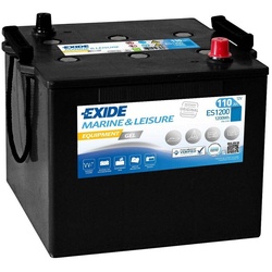 Exide Exide ES1200 Gel Batterie 110Ah 12V G110 Nato Block Boot Wohnmobil Batterie