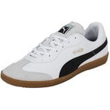 Puma King 21 It Soccer Shoe, White Black Gum, 40 EU