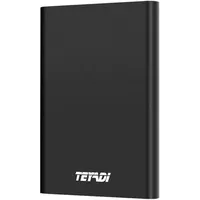 TEYADI Externe Festplatte (500 GB, 6,3 cm (2,5 Zoll), USB 3.0, für PC, Mac, Laptop, PS4, Xbox, Xbox one-T201, Schwarz