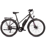 Airtracks 28 Zoll Damen E-Bike Trekking Fahrrad V-TRON SHIMANO STеPS E5000 418 Wh 9 x SCHWARZ 52 cm