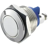 TRU Components 701274 GQ 16F-N Vandalismusgeschützter Drucktaster 48 V/DC