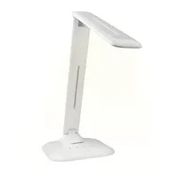 Magnetoplan LED Schreibtischlampe Tropo - dimmbar - zusammenklappbar - mit Standfuß - Weiß