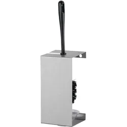 All Care Basicline WC-Bürstenhalter - Edelstahl - mit Tropfschale