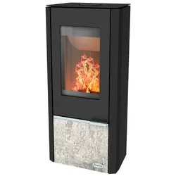 FIREPLACE Kaminofen »Kingstone«, sandstein, Speckstein, 6 kW - schwarz