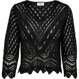 Jdy JDYNEW SUN 3/4 Cropped Pullover Schwarz M