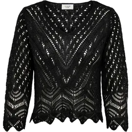 Jdy JDYNEW SUN 3/4 Cropped Pullover Schwarz M