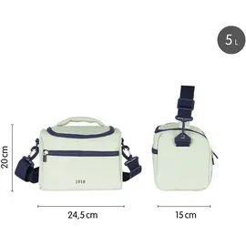 Milan MILAN® Kühltasche für Lebensmittel, großes Fassungsvermögen, 5 l, Kollektion 430 since 1918, Grün