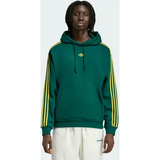 adidas Tipped Stripes Hoodie Grün M