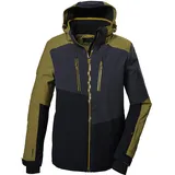 KILLTEC Herren Skijacke/Funktionsjacke mit abzippbarer Kapuze und Schneefang KSW 70 MN SKI JCKT, blasses oliv, 3XL,