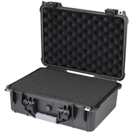 HMF ODK100 Outdoor-Fotokoffer, Transportkoffer mit Rasterschaumstoff, 41 x 32 x 17,5 cm