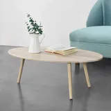 [en.casa] Couchtisch Viborg 109,5 x 59,5 x 39,5 cm Eicheoptik