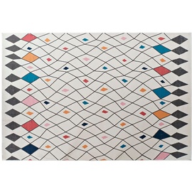 DKD Home Decor Matta Multicolour Polyester, 200 x 290 x 0,7 cm