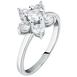Morellato Fingerring Hübscher Silberring mit Blume Tesori SAIW127 - Kreislauf: 58 mm