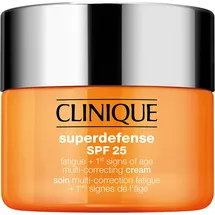 Clinique Superdefense SPF 25 Fatigue + 1st Signs of Age Multi-Correcting Cream combination oily to oily skin 30 ml