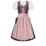 Nübler Kinderdirndl 3-teilig Rosalie in Bordeaux | Gr.: 134