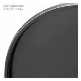 monzana Sensor-Mülleimer 50 l Schwarz