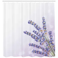 ABAKUHAUS Duschvorhang 175 x 180 cm lila