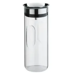 WMF 06.5104.6040 Karaffe, Krug & Flasche 0,8 l Silber, Transparent