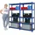 Proregal Schwerlastregal Holz 180 x 90 x 40 cm blau 2 Stück