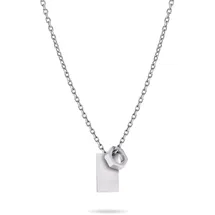 FYNCH-HATTON Kette The Twist Silber/Edelstahl