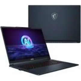 MSI Stealth 16 AI Studio 16'' Intel Core Ultra 7 155H 32 GB RAM 1 TB SSD NVIDIA GeForce RTX 4060 Win 11 Blau