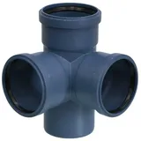 POLOPLAST Eckdoppelabzweig Pkeda POLO-KAL NG DN 110/110/110 87,5grad