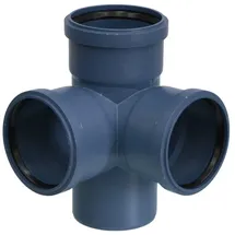 POLOPLAST Eckdoppelabzweig Pkeda POLO-KAL NG DN 110/110/110 87,5grad