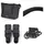Moni Kinderwagen 2 in 1 Tokyo 22 kg umbaubar Wickeltasche Stoßdämpfer klappbar schwarz
