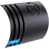 BLZLDD 960W Flexibles Solarpanel Kit, 4X 240W Monokristallin Flexible Solarmodul mit 3 m MC-4 Kabel, IP67 Wasserdicht Solarpanel für Wohnmobil, Balkonkraftwerk, Off-Grid-System, RV, Camping, Boot