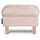 Konsimo Hocker Miles 55 x 42 x 40 cm Beige