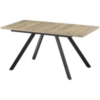 B&D home Esstisch Sand, Holz, 120x76x80 cm, Esszimmer, Tische,