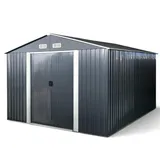 ASS Altenburger Gartenhaus 3,6 x 3 m Grau